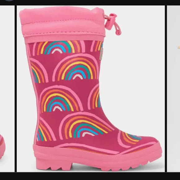 Hatley Rainbow Rain Boots size 5 Toddler - Picture 4 of 4
